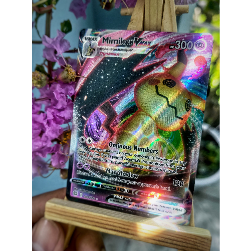 Thẻ Pokemon Mimikyu VMAX - 069/172 - Ultra Rare