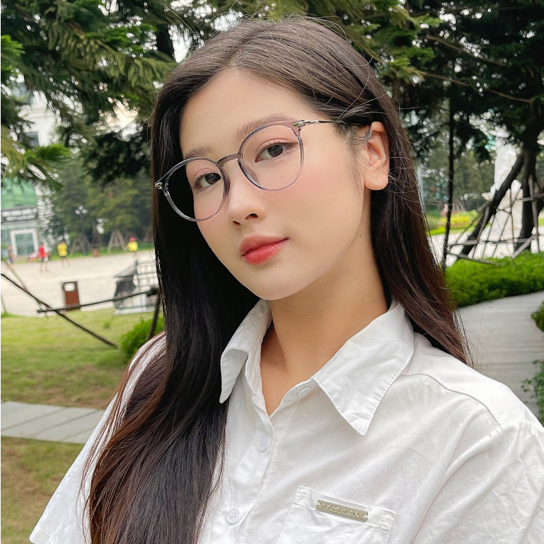 Kính cận nam nữ LILYEYEWEAR kiểu dáng quốc dân dễ đeo phù hợp với nhiều khuôn mặt 48093