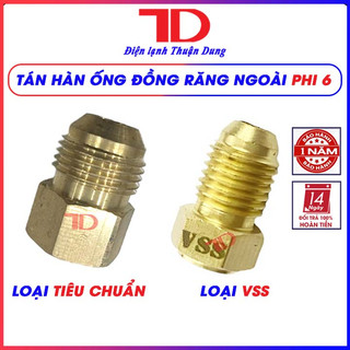Combo 10 Tán hàn Ống Đồng Răng Ngoài Phi 6 - Điện Lạnh Thuận Dung