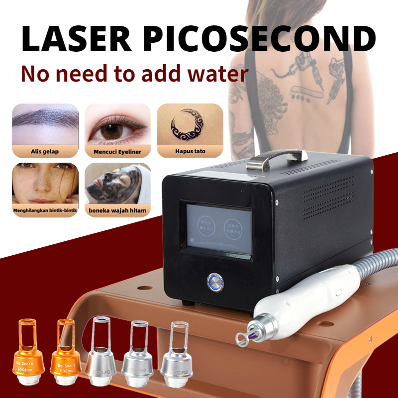 Máy Xoá Xăm Laser Mini di động Không Xâm Lấn - Không Cần Thêm Nước