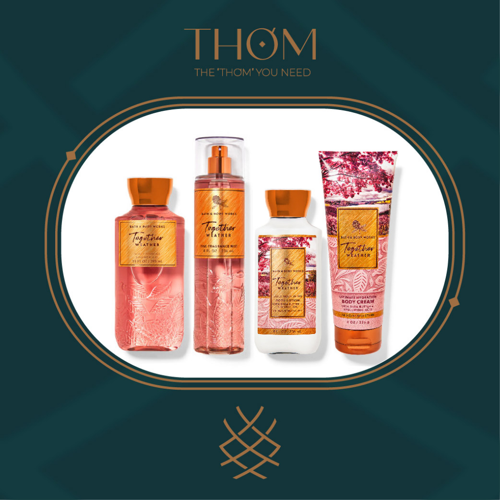 TOGETHER WEATHER | Sản Phẩm Tắm Dưỡng Xịt Thơm Toàn Thân Bath & Body Works