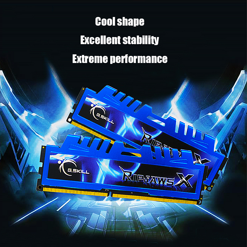 G.SKILL  8GB Desktop RAM  DDR3 1333/1600/1866/2133/2400MHZ DIMM  PC Gaming RAM
