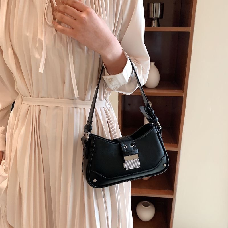 Túi xách nữ đeo chéo cầm tay thời trang công sở HOKOBI hoạ tiết thêu hoa hồng sang trọng TDC306