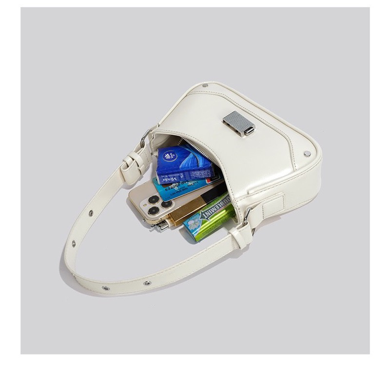 Túi xách nữ đeo chéo cầm tay thời trang công sở HOKOBI hoạ tiết thêu hoa hồng sang trọng TDC306