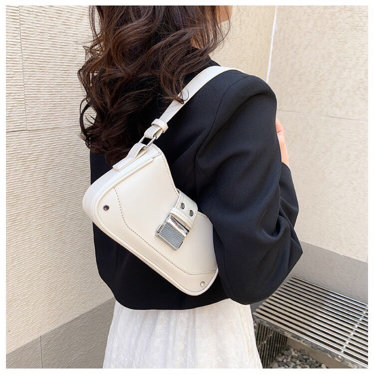 Túi xách nữ đeo chéo cầm tay thời trang công sở HOKOBI hoạ tiết thêu hoa hồng sang trọng TDC306