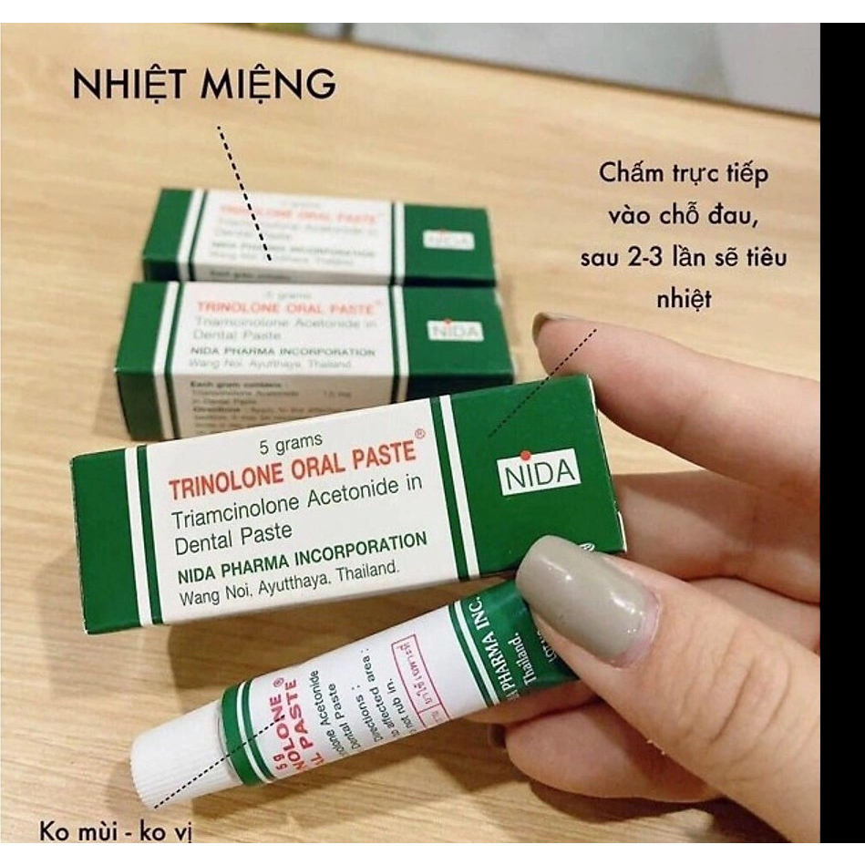 Kem bôi nhiệt miệng Thái Lan chính hãng