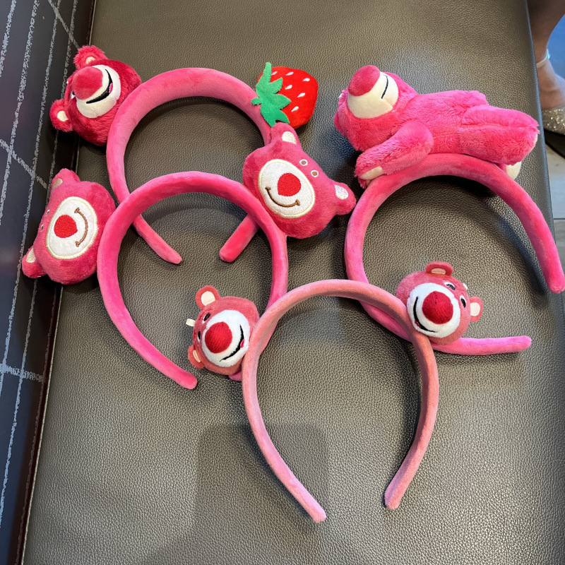 Băng Đô Hình Gấu, Băng Đô Cài Tóc Rửa Mặt Nơ Đễ Thương Thời Trang Hàn Quốc Cho Nữ