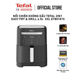 Nồi chiên không dầu Tefal 2in1 Easy Fry & Grill 6.5L XXL EY801815