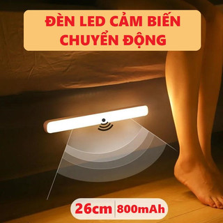 Đèn led cảm biến chuyển động cảm ứng thông minh dùng pin tích điện cho phòng ngủ dán tủ quần áo cầu thang