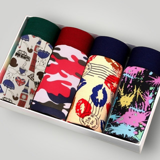 Combo 4 quần lót nam boxer quần sịp thoáng mát s027