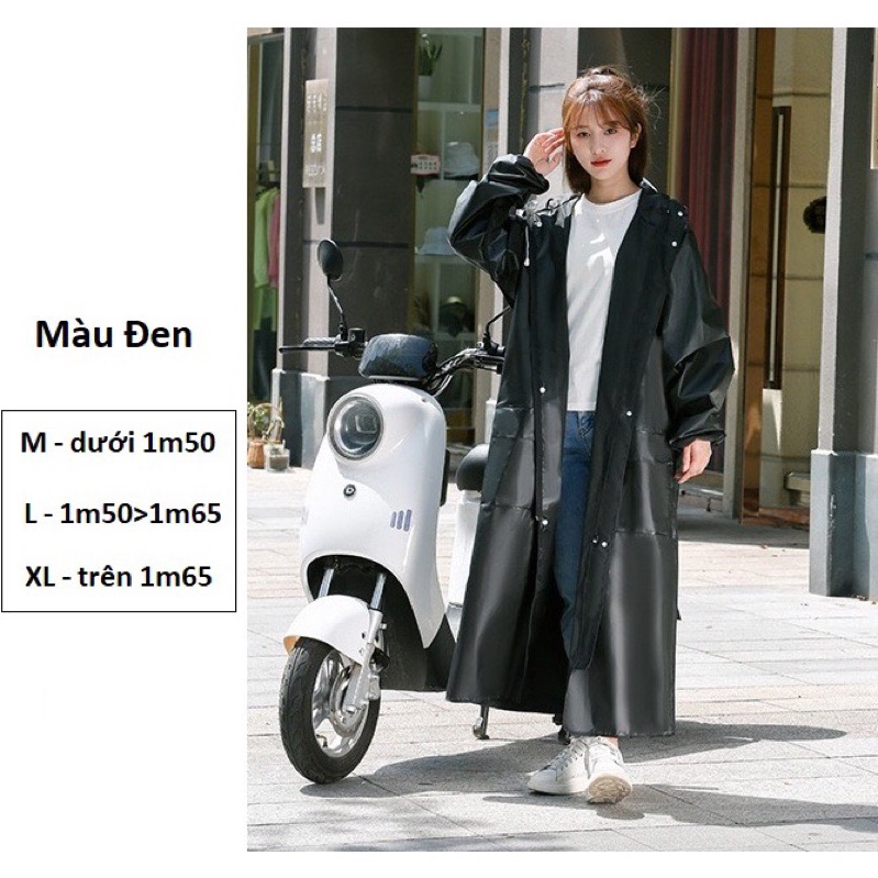 Áo mưa trong suốt có kính - Áo mưa thời trang mẫu mới