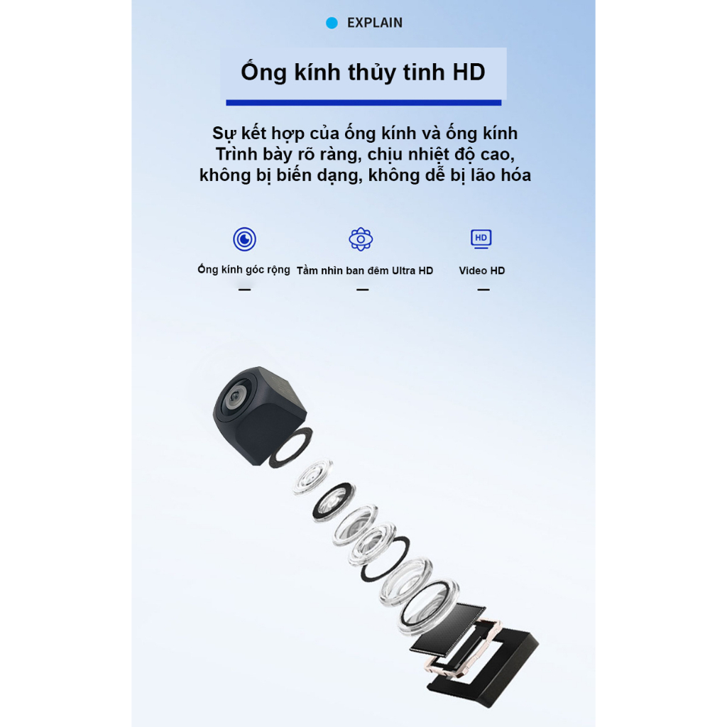 Camera lùi ô tô AHD 4K tích hợp màn hình android dễ dàng kết nối | BigBuy360 - bigbuy360.vn