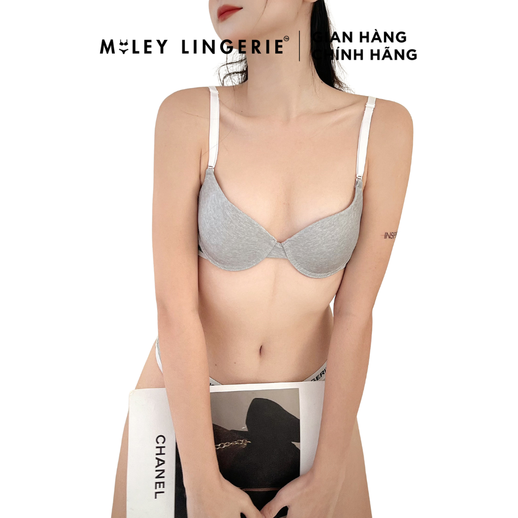 Bộ Đồ Lót Melange High-cut Sporty Chic Miley Lingerie (Màu ngẫu nhiên)