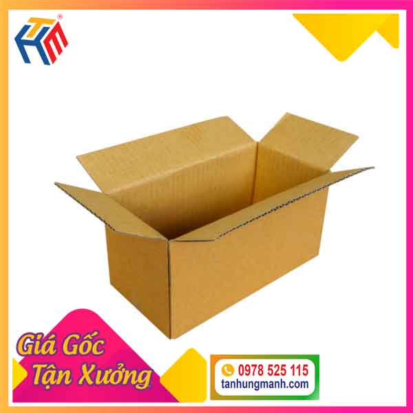 100 hộp carton / hộp giấy size: 20x10x10 cm