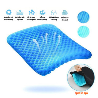 Đệm ngồi 3d qin lót ghế siêu thoáng êm ái