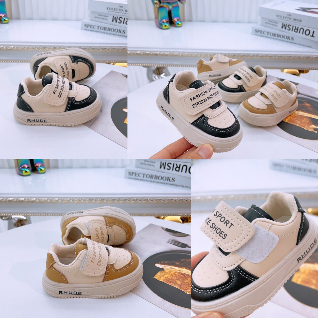 MỚI_ GIày quai dán siêu tiện lợi, sành điệu, chất cho bé trai bé gái size 16-20