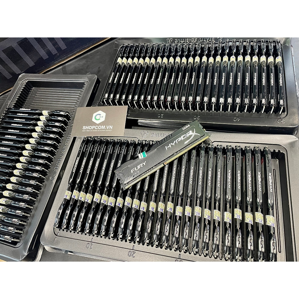 Ram PC4 ddr4 4g 8g 16g bus 1600, 1866, 2133, 2400, 2666, 3200, 4266, 4800 linh kiện Shopcom