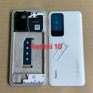 Bộ vỏ Xiaomi Redmi 10 4G zin -vỏ điện thoại có kèm phím bấm .kính camera