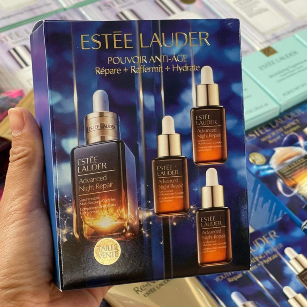 Set 4 Serum Phục Hồi Dưỡng Da Estee Lauder Advanced Night Repair  - BELIPS