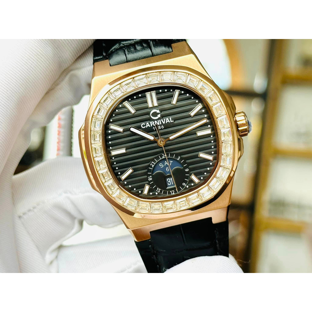 Đồng Hồ Cơ Nam Carnival Nautilus 8110G Chính Hãng IW