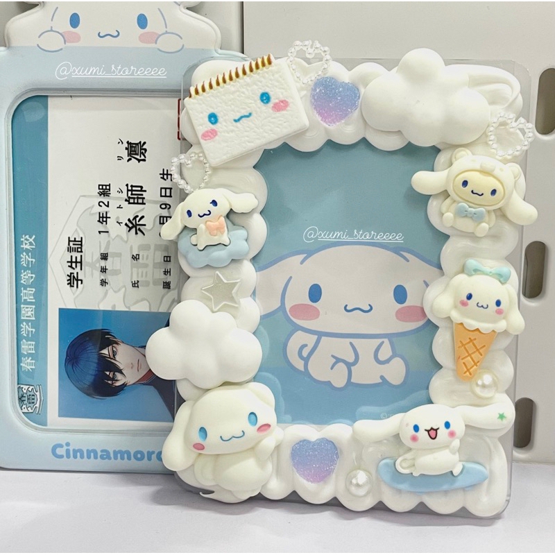 Toploader decor cinnamoroll cute trang trí ảnh_card anime_kpop