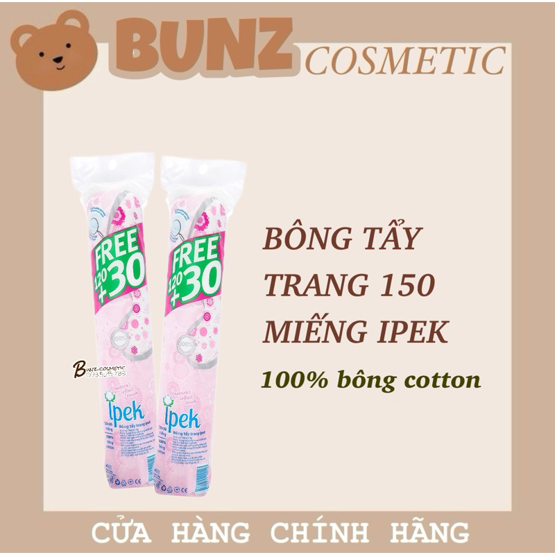 Bông tẩy trang Ipek 130 miếng