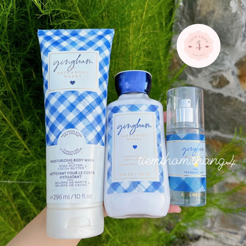 •𝐆𝐢𝐧𝐠𝐡𝐚𝐦• Bath & Body Works - Sản phẩm dưỡng và xịt thơm toàn thân dành cho nam và nữ