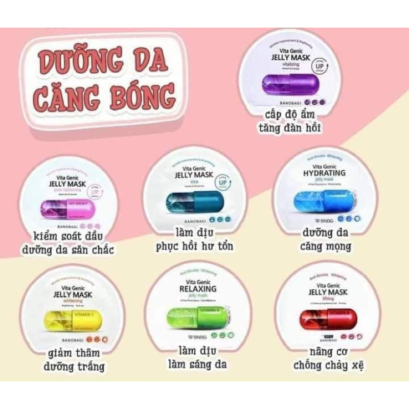 Mặt nạ Banobagi Vita Genix Jelly Mask