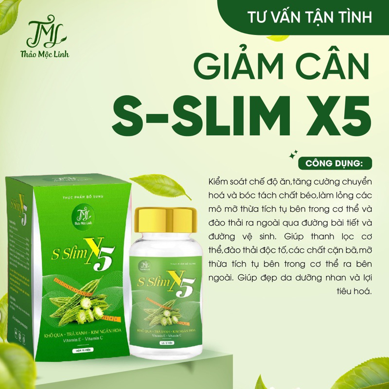 Viên Uống Giảm Cân X5 Dành Cho Cơ Địa Khó Giảm.