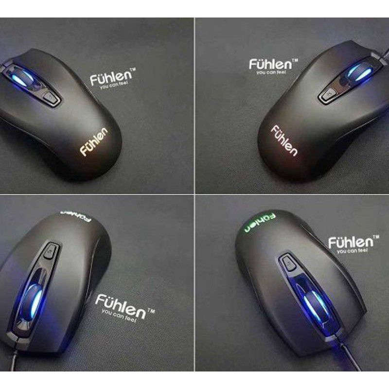 Chuột Gaming Fuhlen X102S - Hàng Chính Hãng Ninza BH 2 Năm