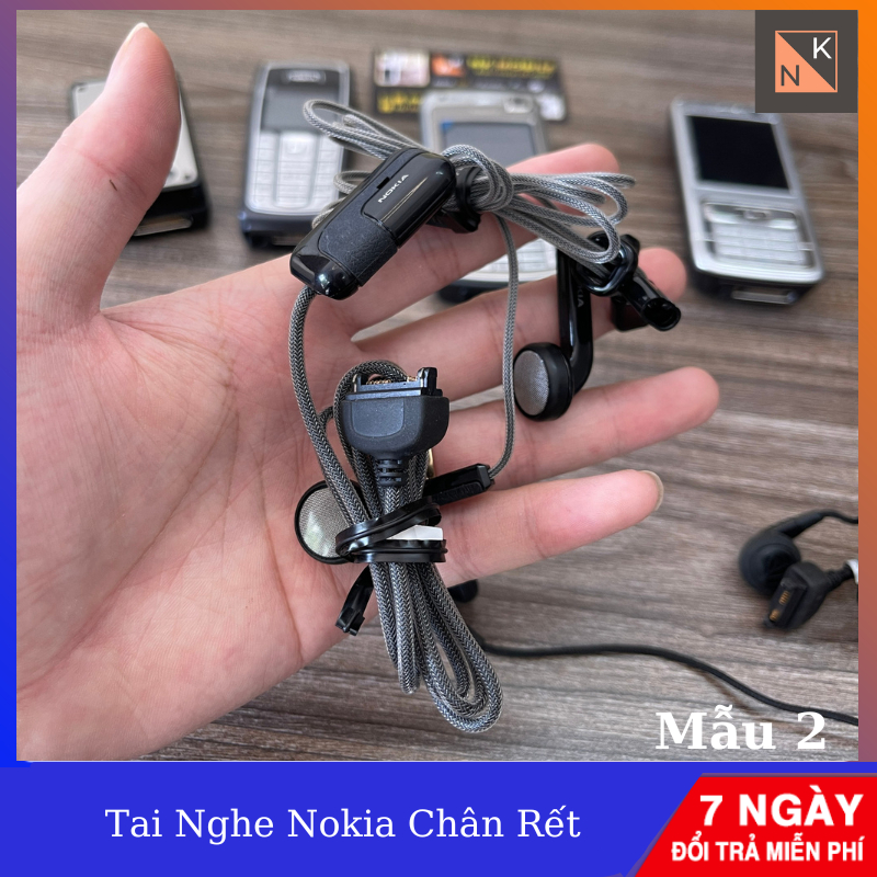 Tai nghe Nokia Chân Rết cho điện thoại N73, N70, 7373, E61, 6170,  6230i, E50, N72