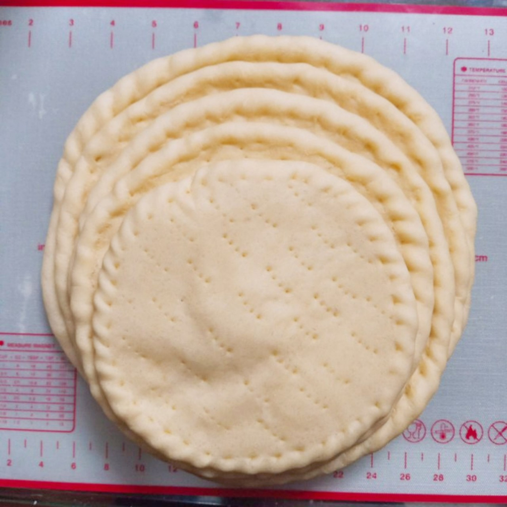 ĐẾ PIZZA MINI - 20cm - ĐẾ TƯƠI - LÀM BẰNG PHƯƠNG PHÁP THỦ CÔNG - THƠM - NGON KHÔNG CHẤT BẢO QUẢN