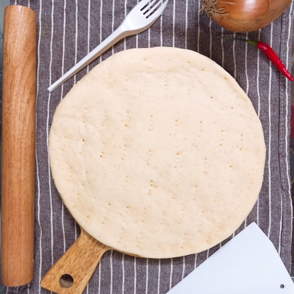 ĐẾ PIZZA MINI - 26cm - ĐẾ TƯƠI - LÀM BẰNG PHƯƠNG PHÁP THỦ CÔNG - THƠM - NGON KHÔNG CHẤT BẢO QUẢN