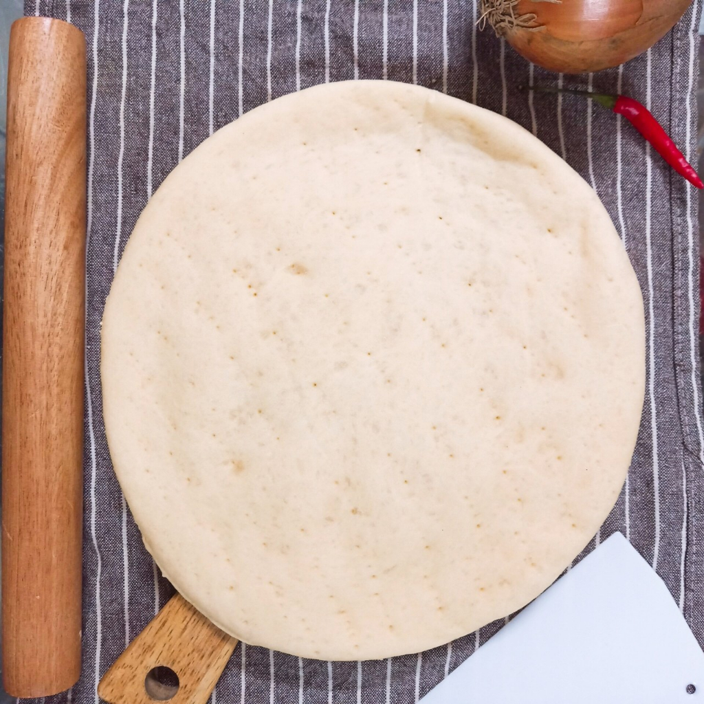 ĐẾ PIZZA MINI - 26cm - ĐẾ TƯƠI - LÀM BẰNG PHƯƠNG PHÁP THỦ CÔNG - THƠM - NGON KHÔNG CHẤT BẢO QUẢN