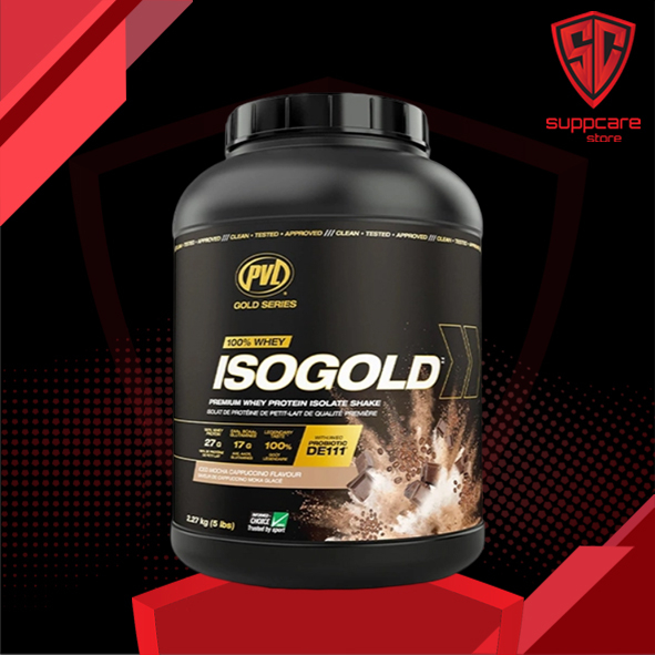 Whey Protein | PVL ISO Gold - Premium Whey Protein With Probiotic [5lbs] - Hỗ Trợ Tăng Cơ Bắp Tập Luyện