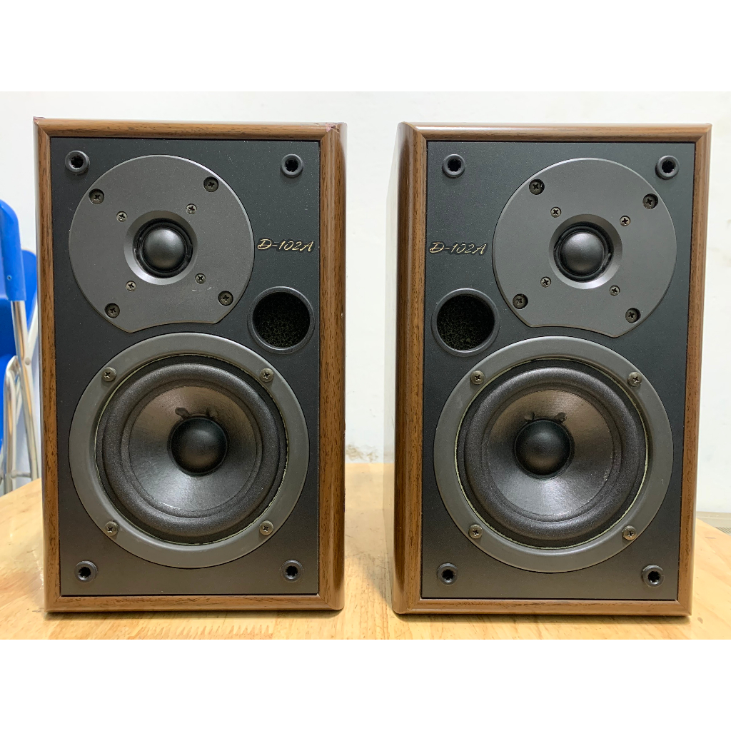 Bán Cặp Loa Nghe Nhạc Booksheolf Onkyo 102A đẹp keng giá rẻ Cặp loa Onkyo D-102A loa hàng bãi nhật tuyển chọn đẹp