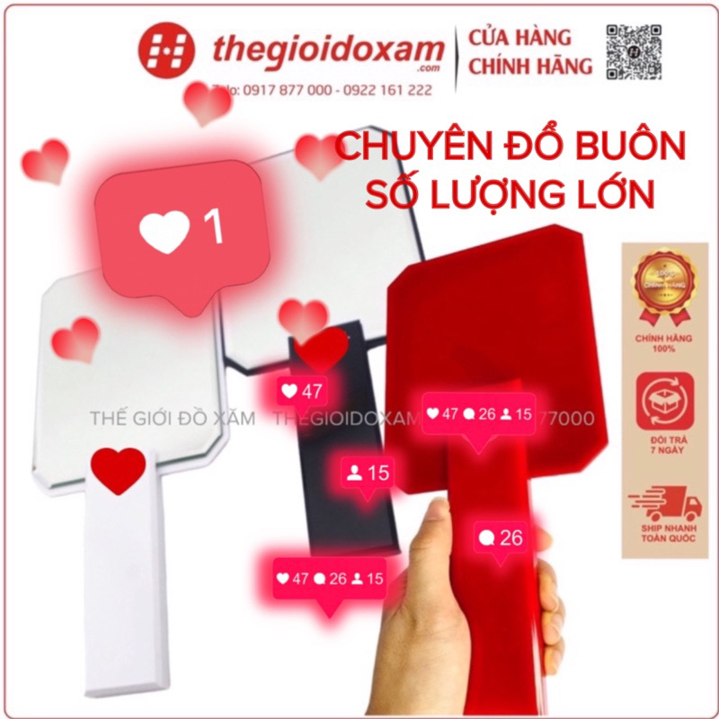 Gương Cầm Tay Full Hộp