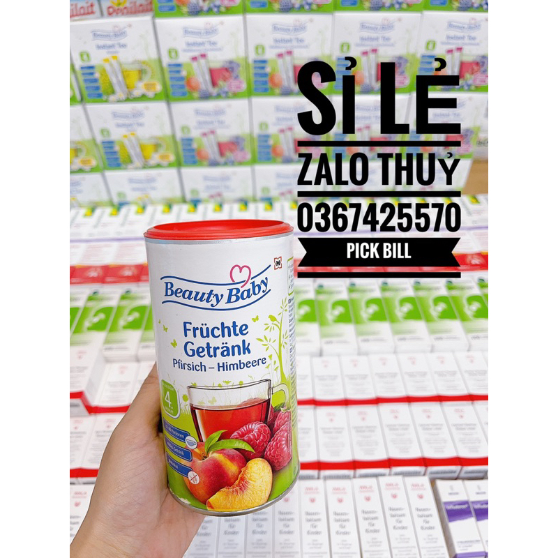 Trà trái cây hoà tan Beauty baby cho bé từ 4m