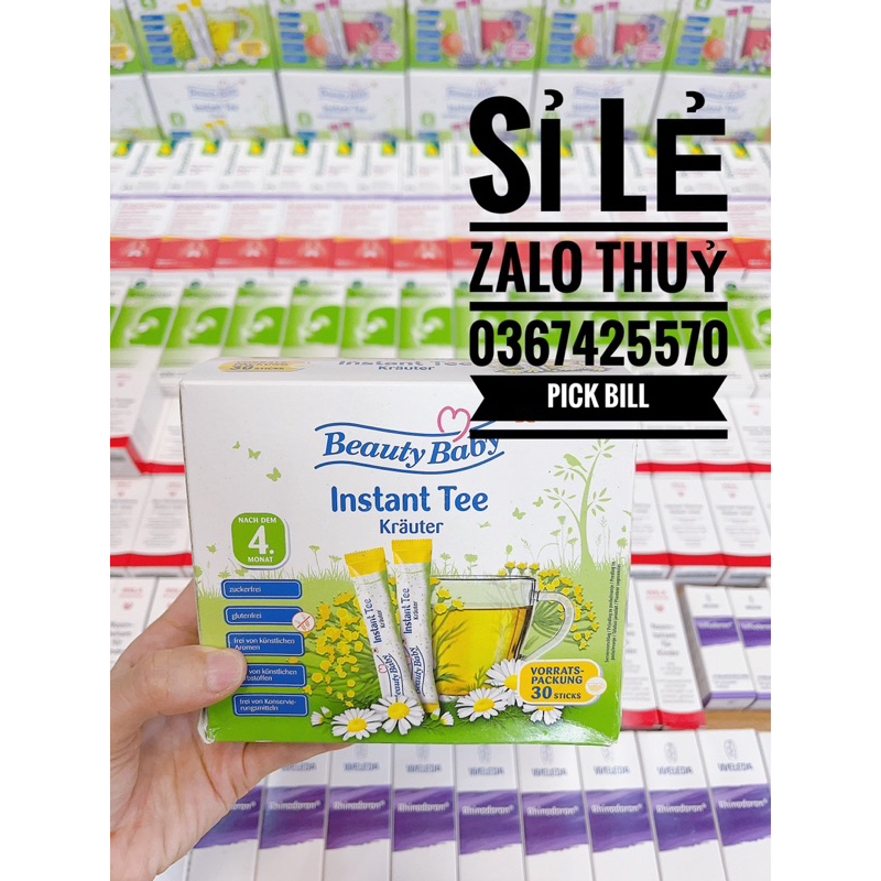 Trà trái cây hoà tan Beauty baby cho bé từ 4m