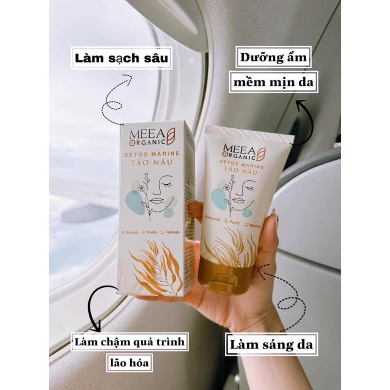 SỮA RỬA MẶT TẢO NÂU -  MEEA CHÍNH HÃNG