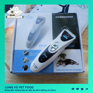 Tông đơ cắt lông chó mèo dismey duck cp 6800 pet clipper - tông đơ cắt lông chó - long vũ pet food