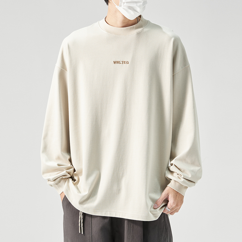 Áo sweater nam form rộng, áo giữ nhiệt nam cổ trong mày sắc Basic kiểu dáng Hàn Quốc chất nỉ da cá mềm mại