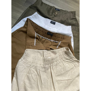 Quần short linen