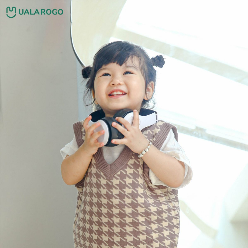 Áo Gile cho bé Ualarogo 1 - 4 tuổi sợi Len ấm áp nhẹ nhàng gọn nhẹ mềm mại thoáng khí 7033