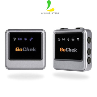 Micro thu âm không dây Gochek A Ultra Plus - Thiết bị thu âm chuyên nghiệp tích hợp sử dụng đa thiết bị đa chức năng