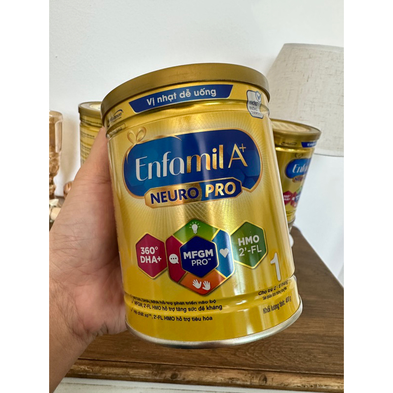 Sữa Bột Enfamil A+ Neuropro 1 - FL HMO Vị Nhạt Dễ Uống - 400g