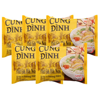 5 gói phở gà cung đình hà nội 68g