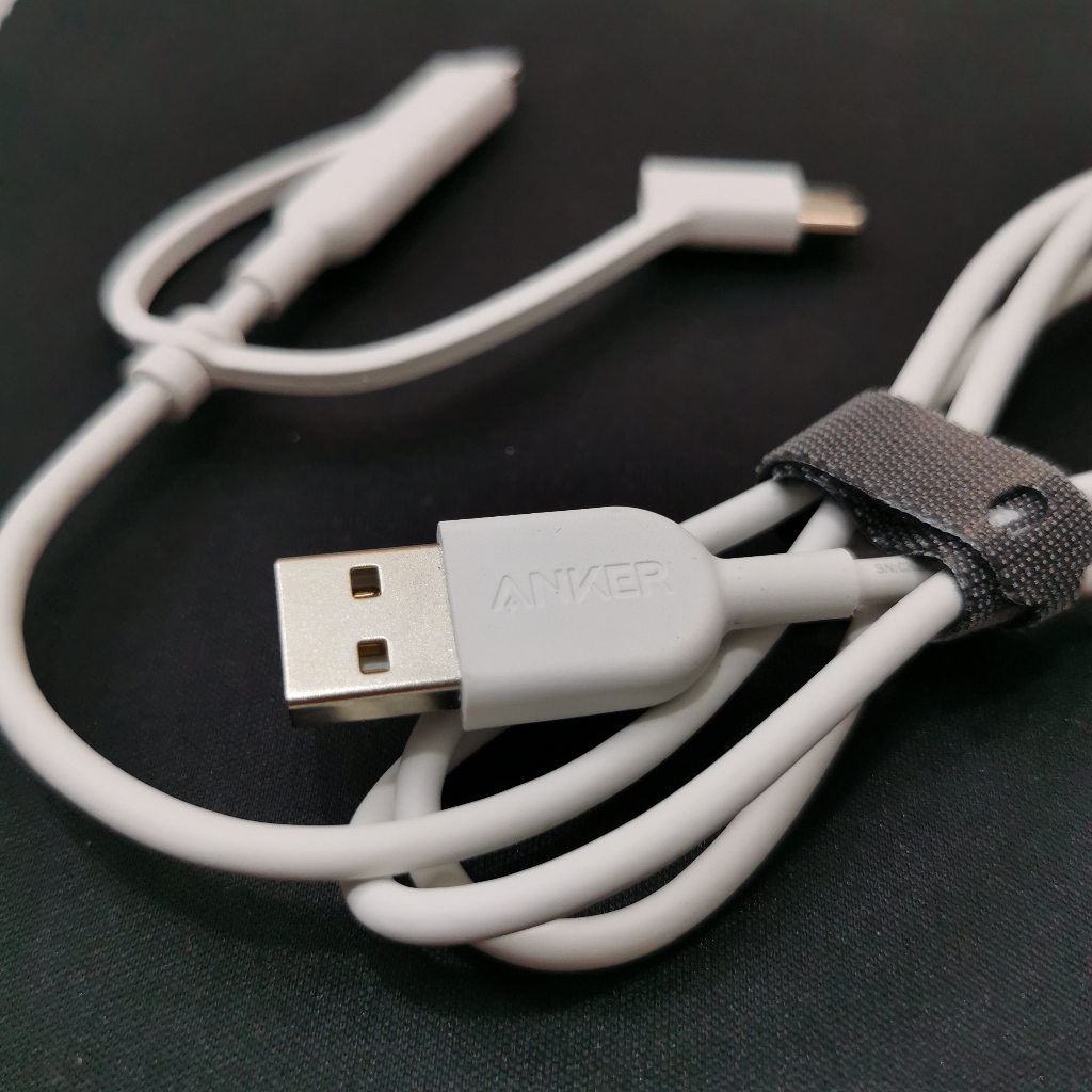 Cáp Sạc Anker Powerline II 3in1 0.9m A8436 USB-A to Micro + L + C