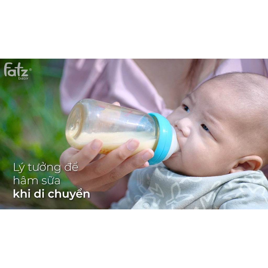 Máy hâm sữa cầm tay không dây Fatzbaby Ready 2 FB3102SL