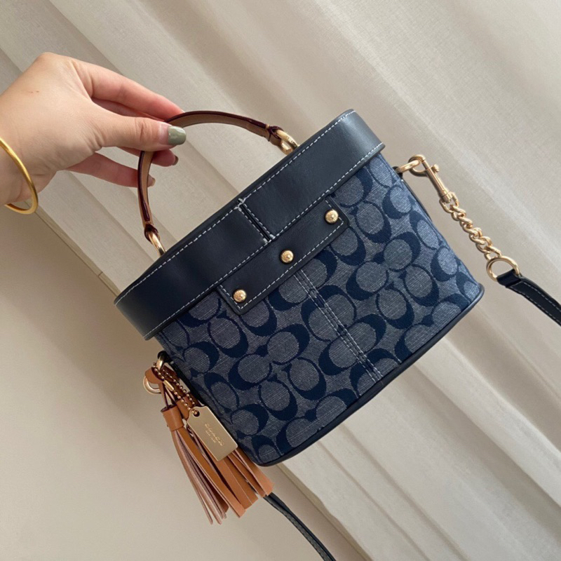 Túi coach kay dáng hộp